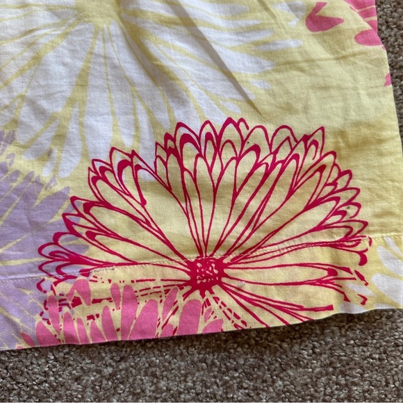 Old Navy Intimates Yellow Floral Shorts Women's Size Small Y2K Loungewear Spring - Picture 14 of 16